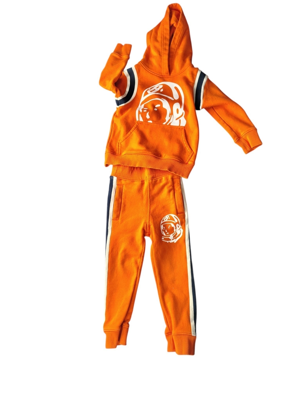 Billionaire Boys Club Orange Hooded Sweatshirt & Joggers Set